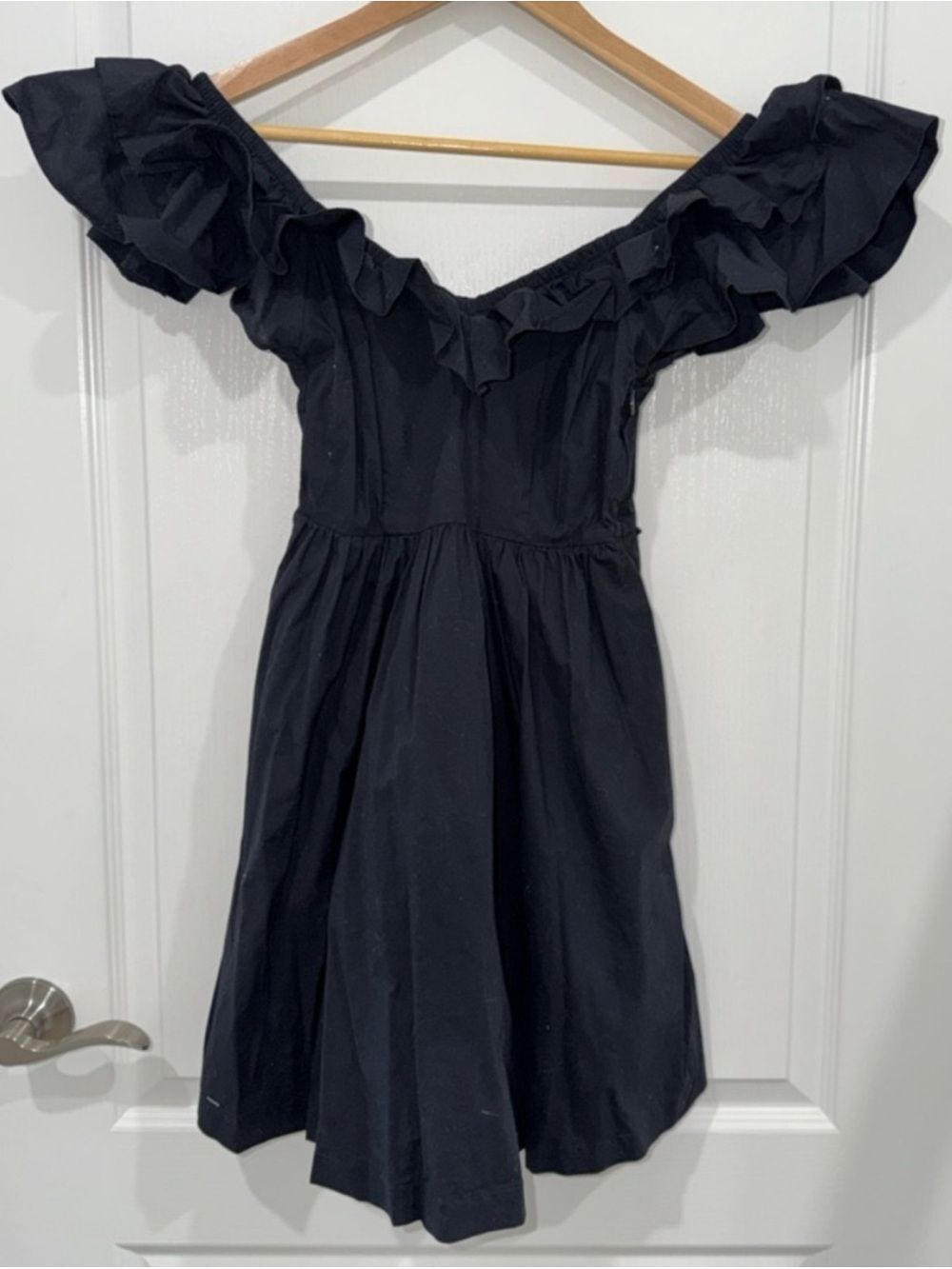 Hill House Home Ava Dress in Black Size S ~ No Belt - Picture 4 of 7